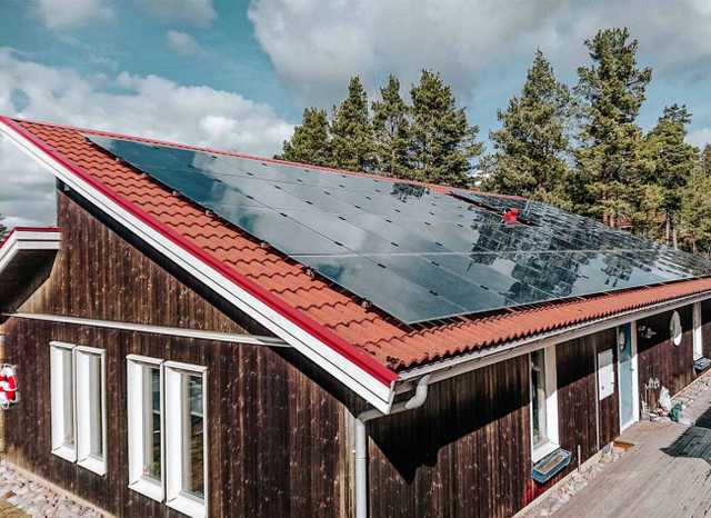 4.32 kW solar power plant